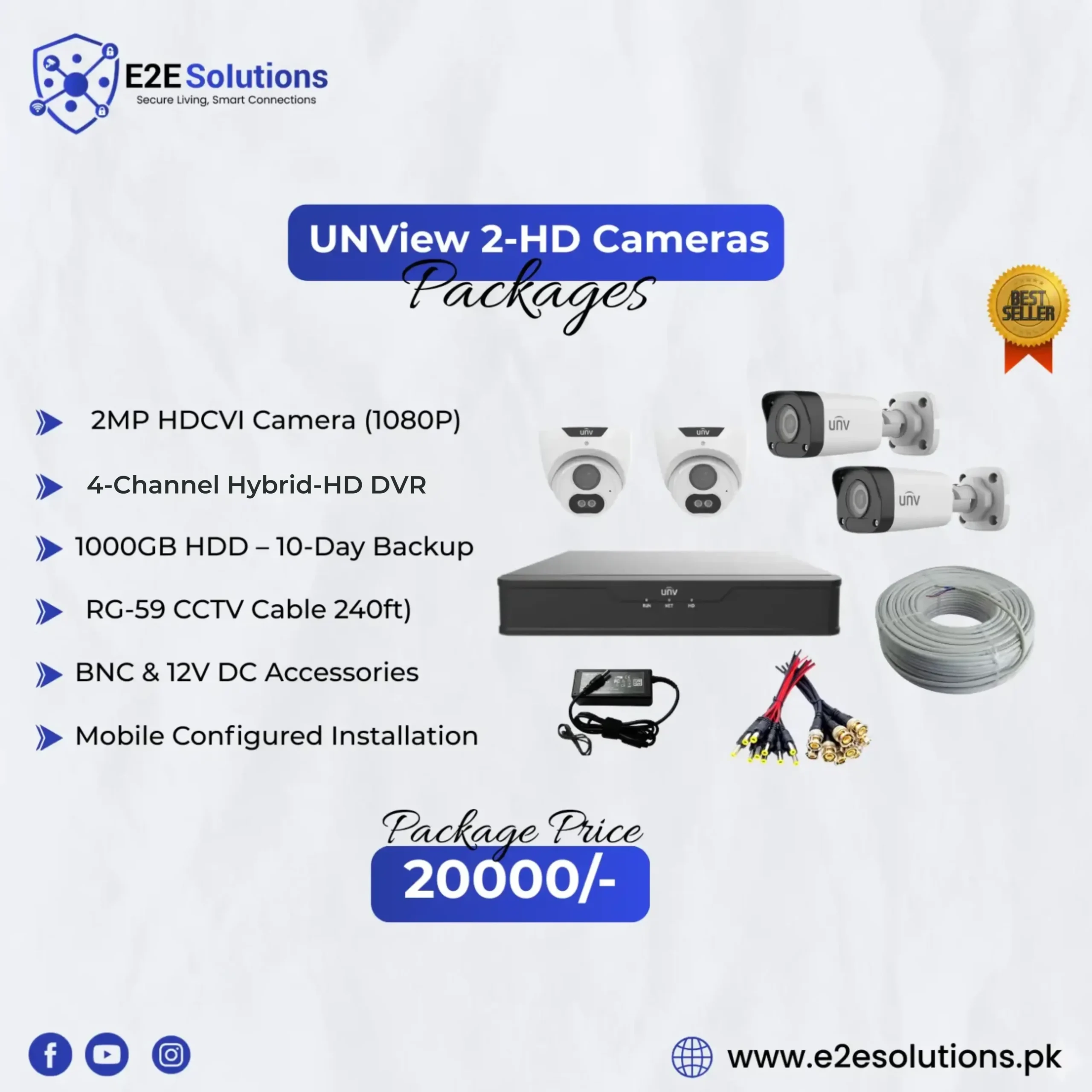 UNView 2-HD Cameras Packages