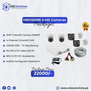 HIKVISION 2-HD Cameras Packages