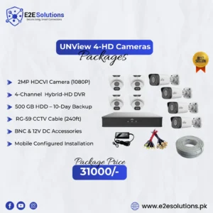 UNView 4-HD Cameras Packages